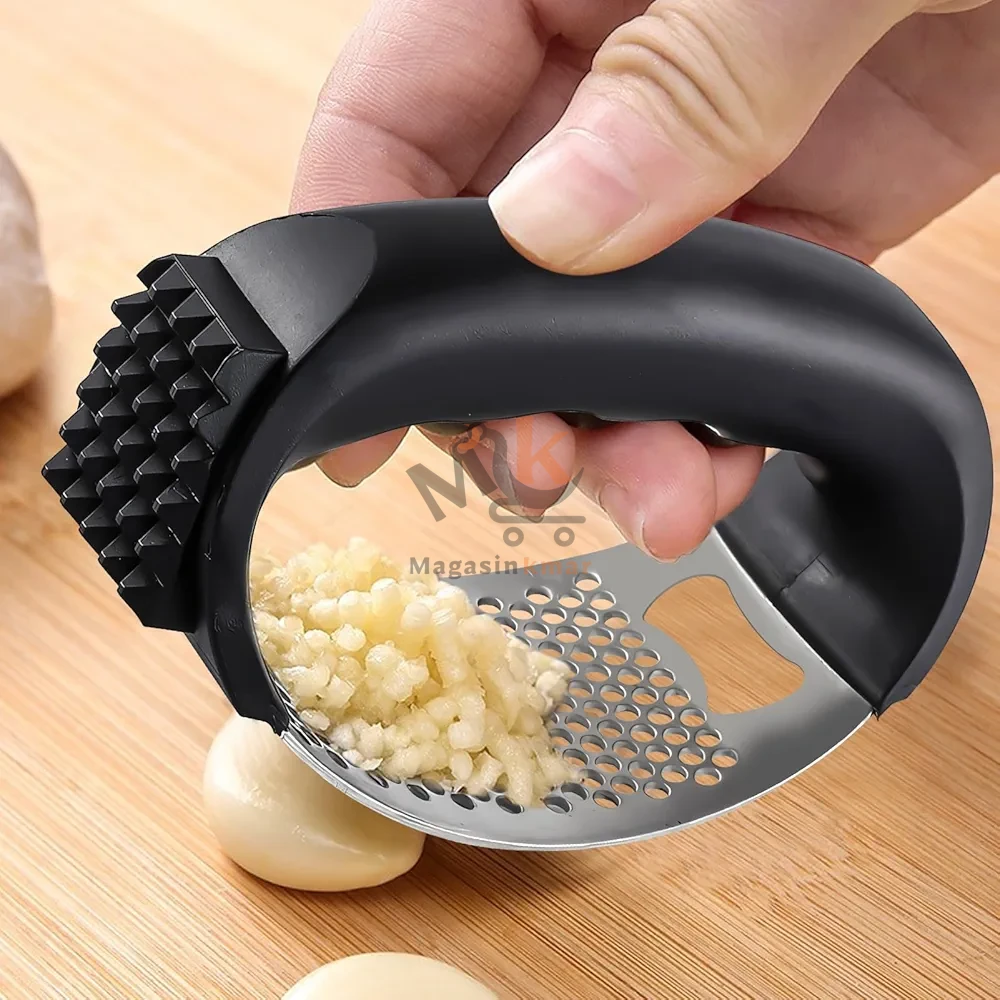 Presse-ail en acier inoxydable