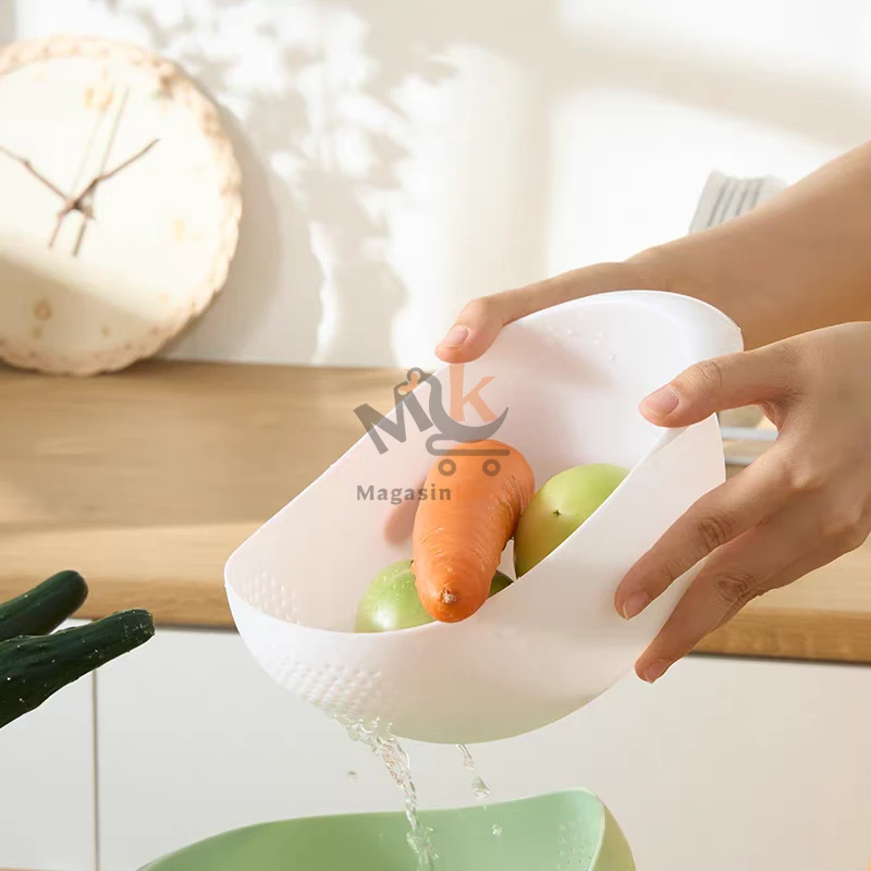 Passoire en plastique alimentaire GM – Grande capacité et pratique