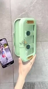 Support téléphone mural multi-usage en plastique avec crochet – Pratique et polyvalent