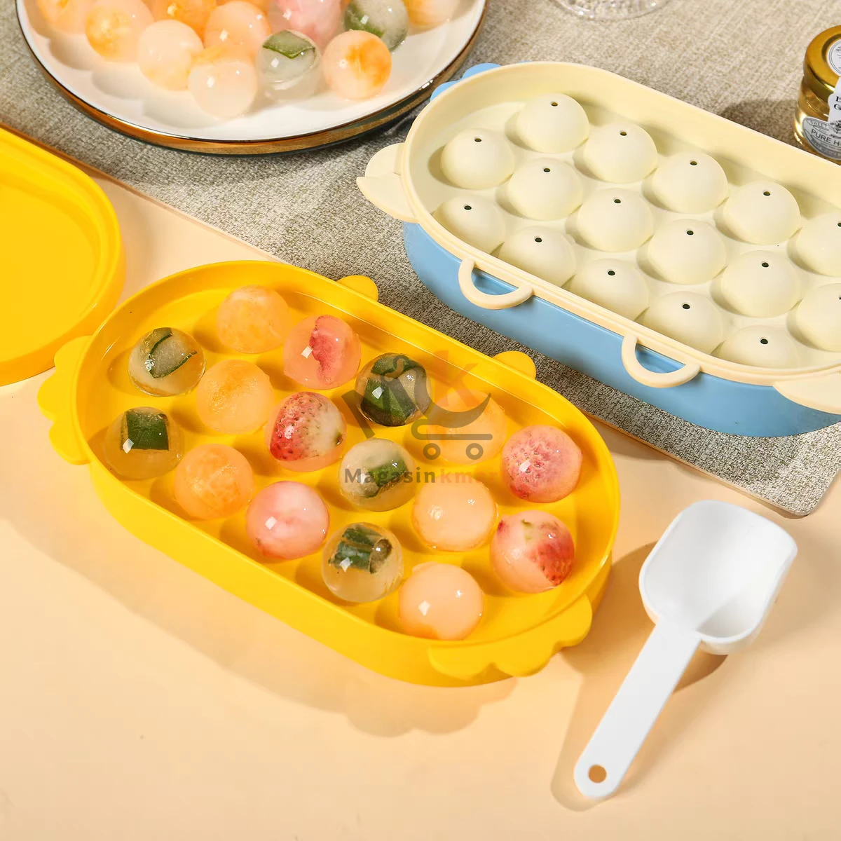 Moule à glaçons en plastique forme mignonne