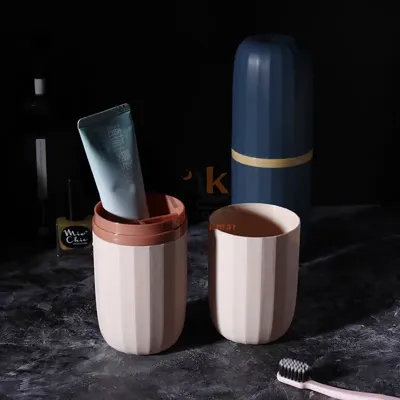 Porte-brosse à dents en plastique – Pratique et hygiénique pour la salle de bain