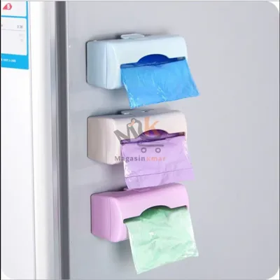 Porte sachets a rouleau mural