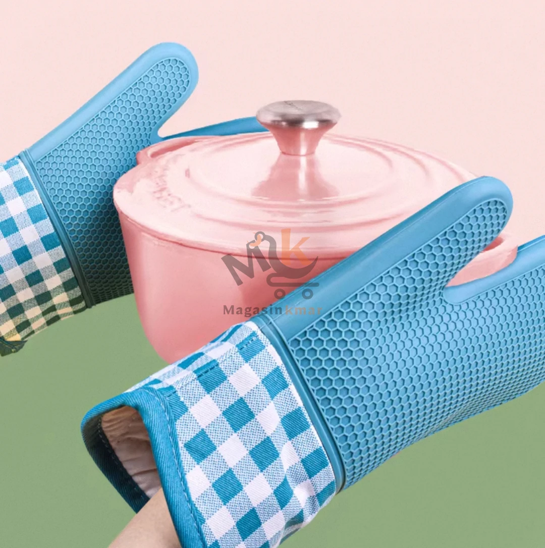 Gant de four en silicone 32 cm – Protection thermique pour cuisine