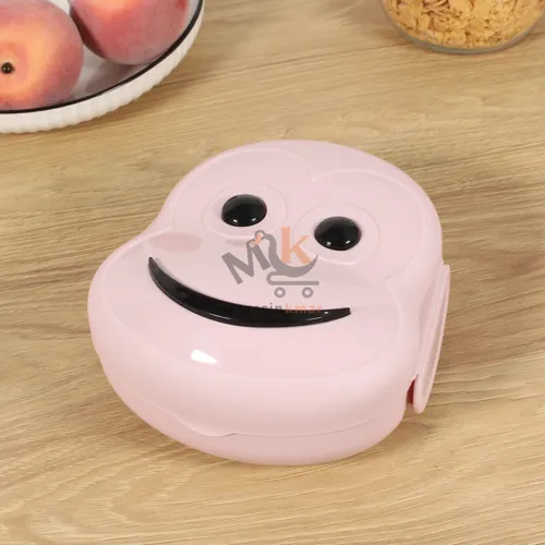 Lunch box en plastique sans BPA – Forme singe amusante pour enfants