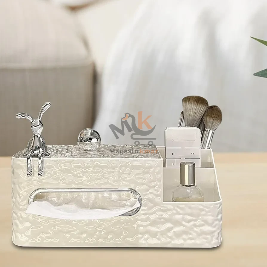 Porte-papiers à 3 compartiments en plastique