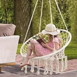 Balançoire macramé