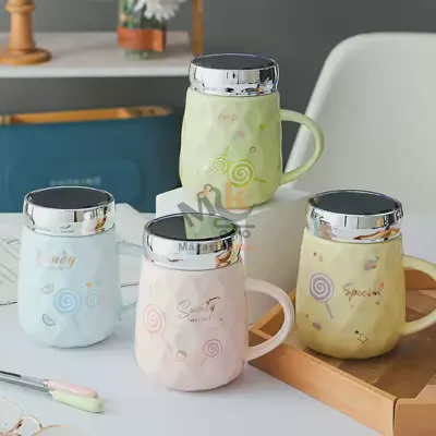 Shop en Céramique avec Couvercle 12 cm