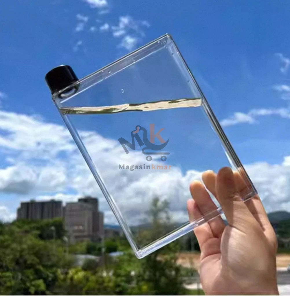 Bouteille à eau en plexi 420 ml – Compacte, légère et idéale pour le quotidien