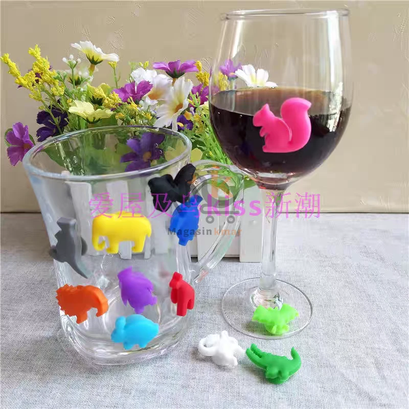 Marqueurs de verre en silicone