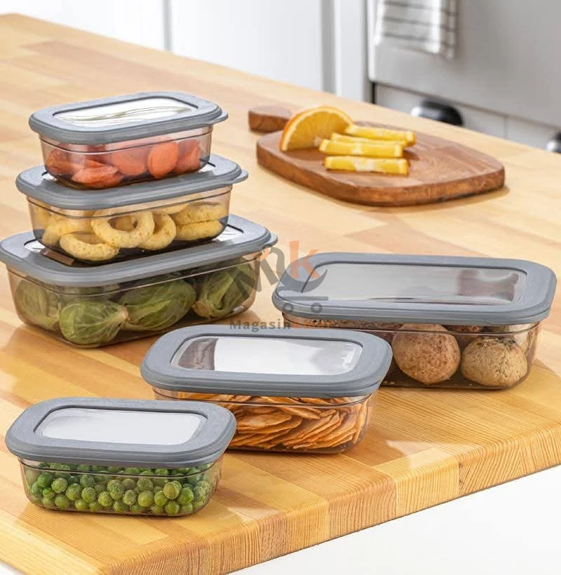 Série de 3 boites étanche en plastique