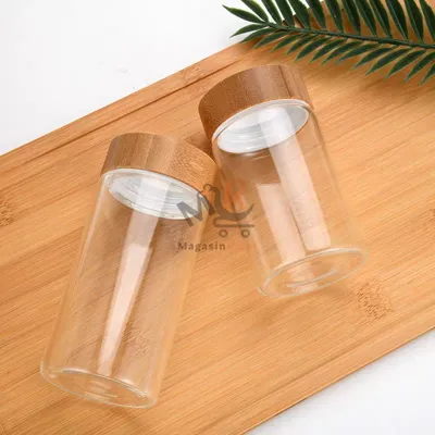 Porte-épices en verre rond – 150 ml