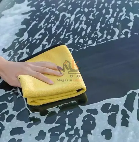 Chiffon microfibre Aqua 30x30 cm