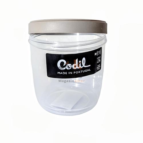 Boite de conservation rond en plastique transparent GM_1700L