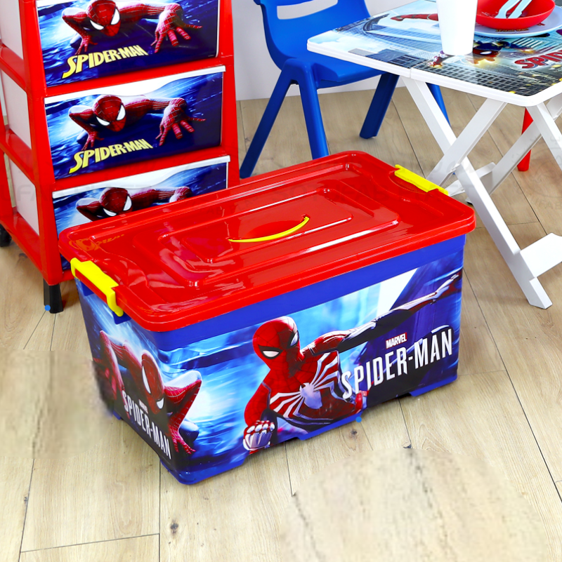 Boite de rangement rectangulaire 61*38 cm motif supermen