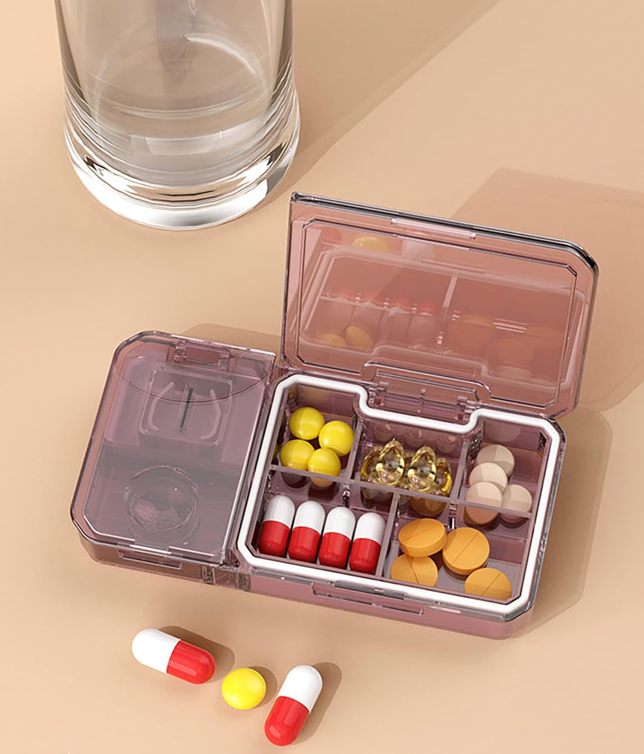 Boite rangement médicaments plastique