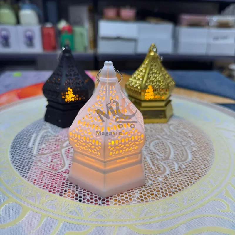 Fanous Ramadan  en plastique – Décoration festive élégante