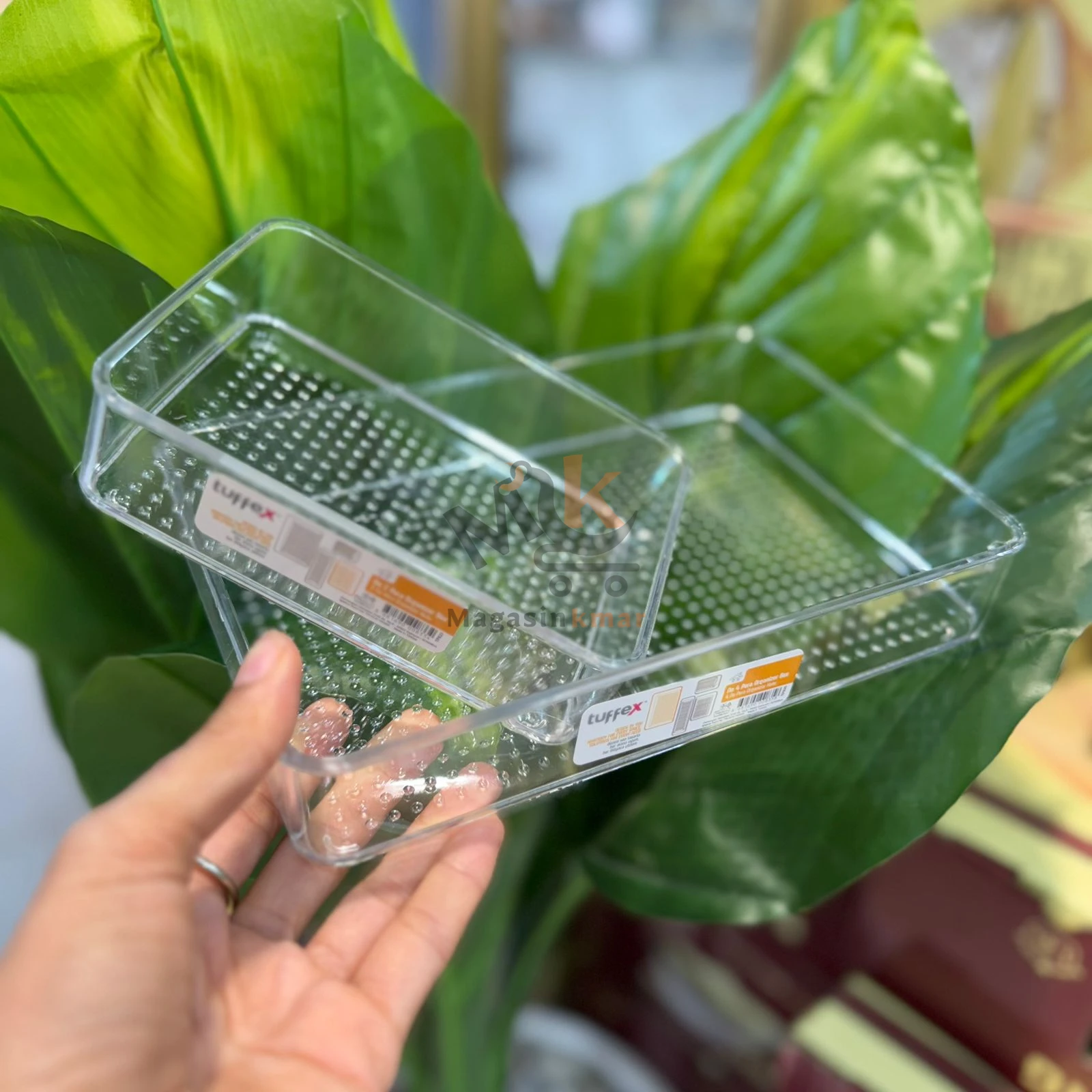 Boîte de rangement rectangulaire en plexi PM– Transparente et pratique