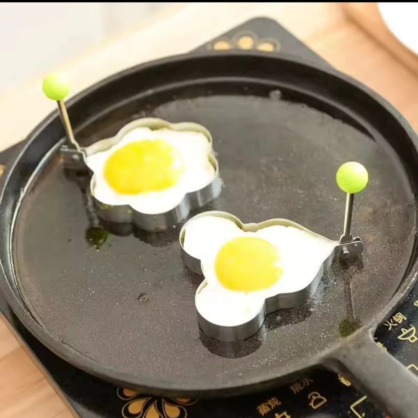 Moule à œufs en acier inoxydable