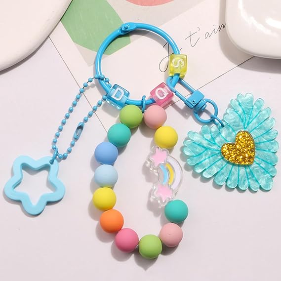 Porte clé avec perle