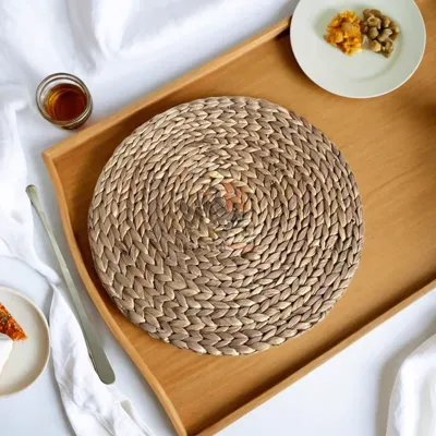 Set de table rond en tissu 30 cm