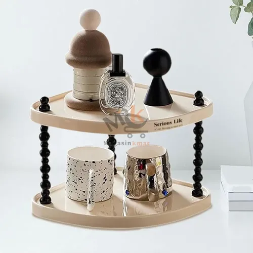 Étagère de coin en plastique