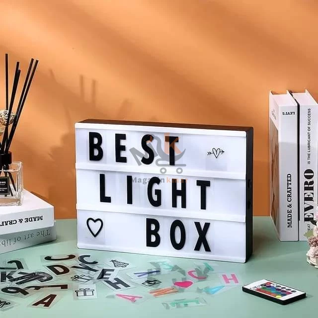 Boîte à lettres lumineuse Rectangulaire