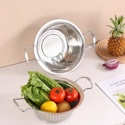 Passoire en métal Rond _ 28 cm