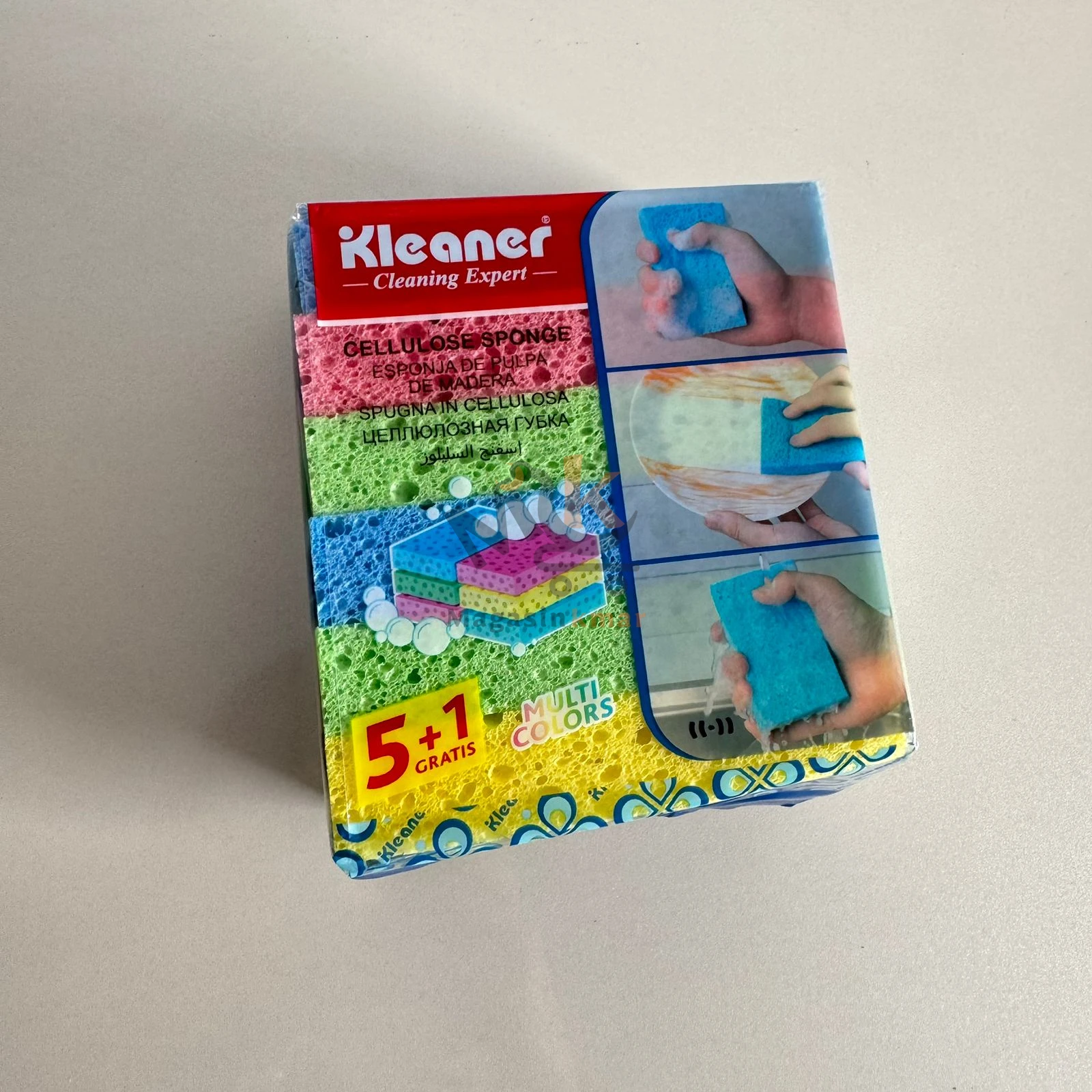 Extra Spontex éponges 5 + 1 gratuite