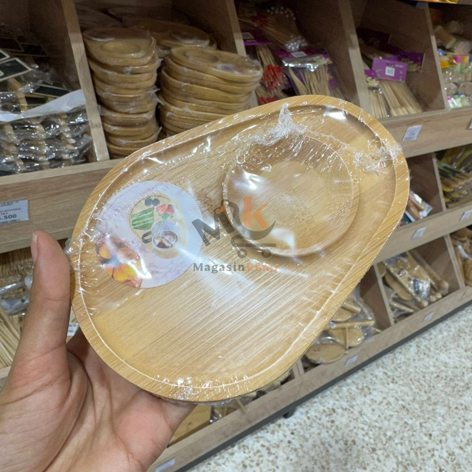 Sous-tasse en bambou – Support pour tasses et mugs