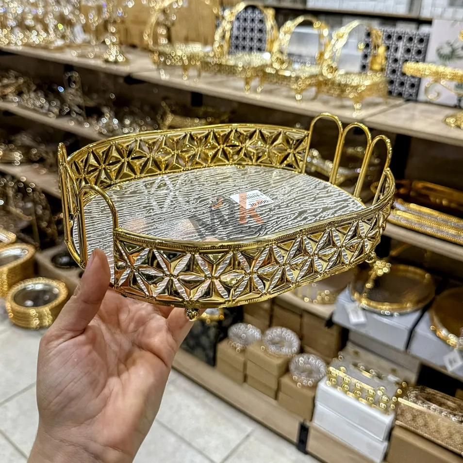 Plateau métal  avec Fonde en plexi _GM