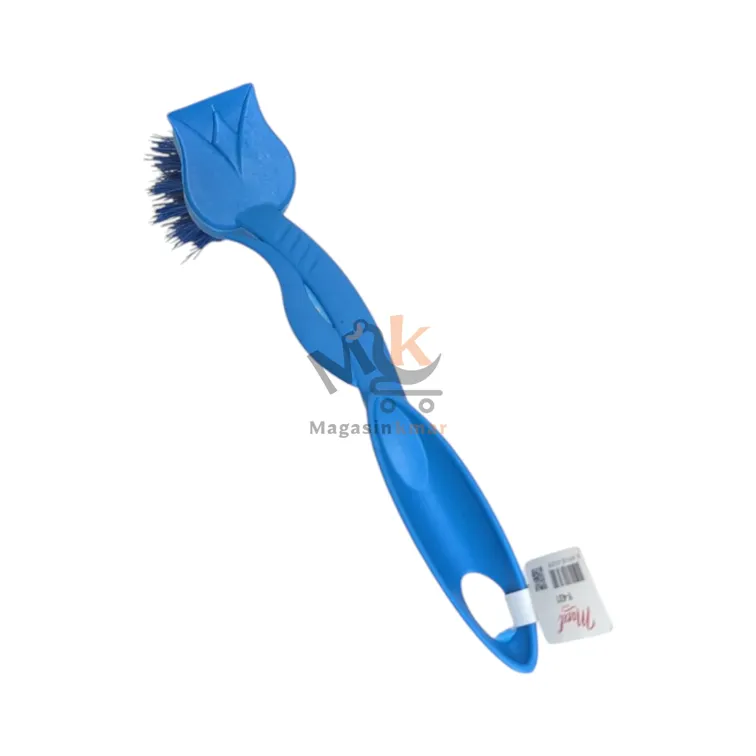 Brosse de nettoyage longue poignée en plastique 21 cm