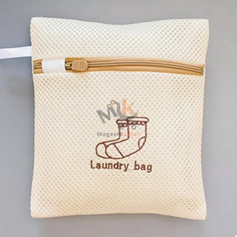 Sac à linge en tissu pour chaussettes – Protection et lavage en machine