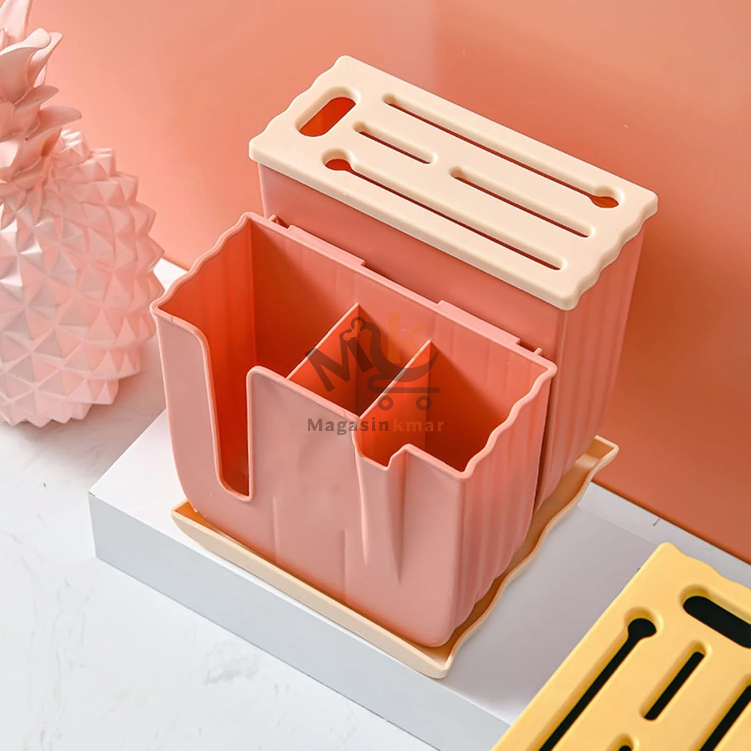 Ustensiles de cuisine antiadhésifs en Silicone avec support