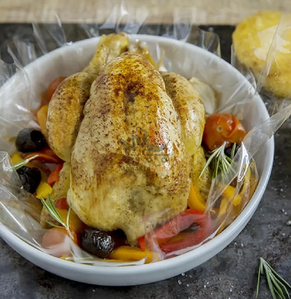 Sacs de cuisson pour poulet – Lot de 8 – 35 x 25 cm – Cuisson propre et savoureuse