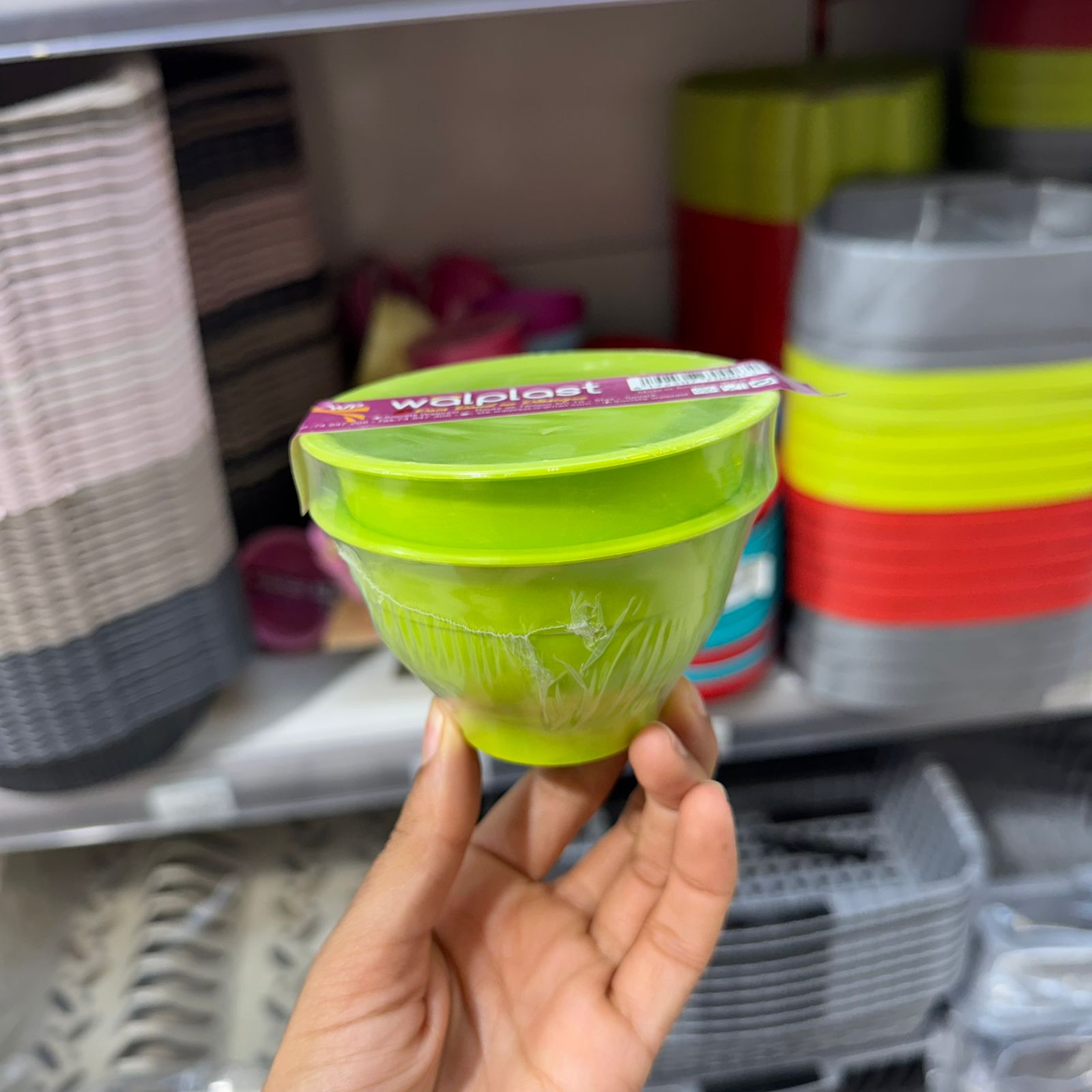 Mini bol en plastique alimentaire – Idéal sauce / condiments