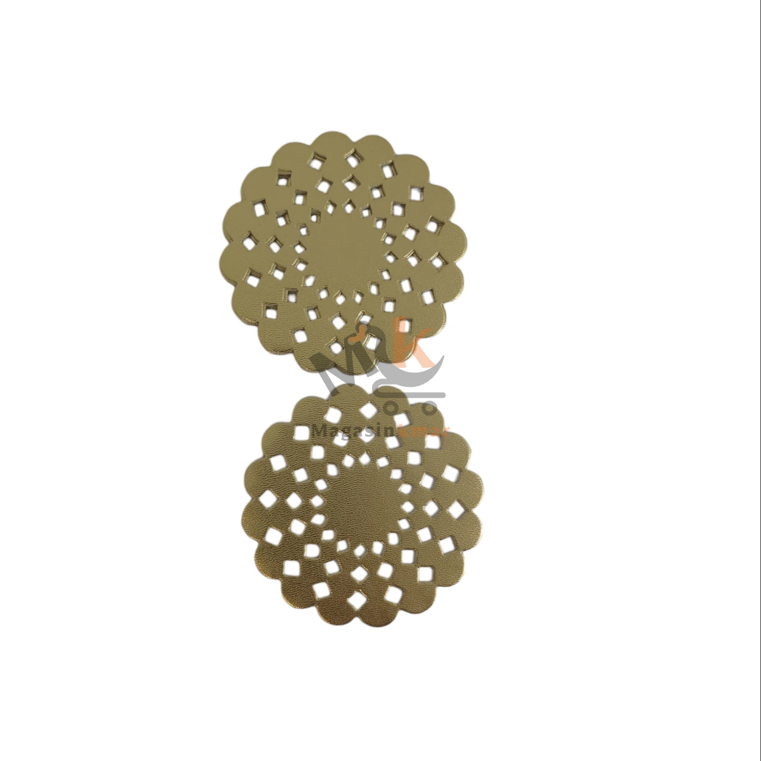 Sous tasse  6 pcs en plasique_10cm