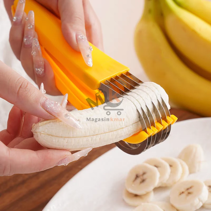 Trancheuse à bananes en acier inoxydable