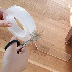 Ruban adhésif double face 2 m – Largeur 3 cm – Fixation forte et pratique