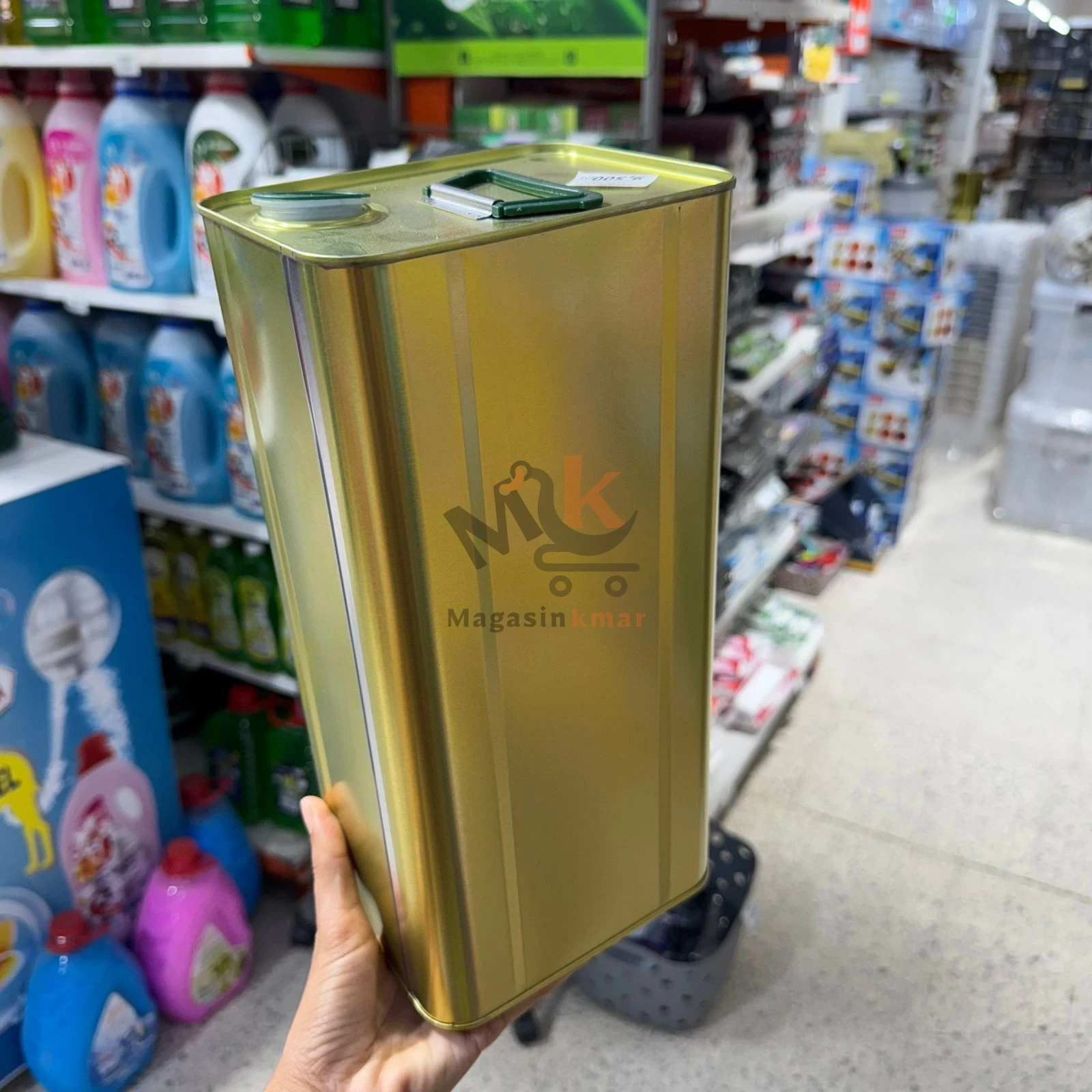 Bidon d’huile en métal 10L