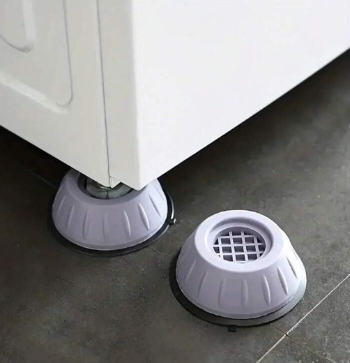 Lot de 4 supports anti-vibration en silicone