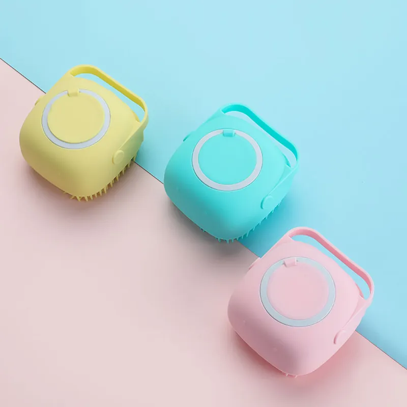 Brosse de bain en silicone