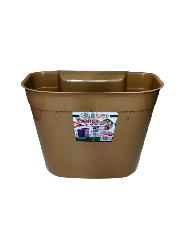 Poubelle sous évier en plastique