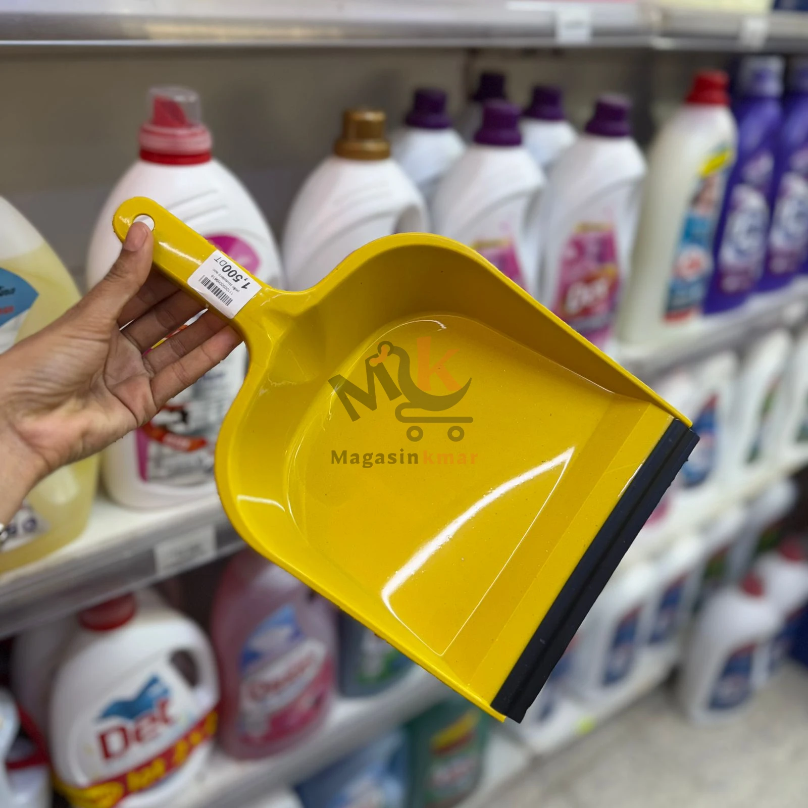 Pelle à poussière en plastique – Manche ergonomique – 33 cm