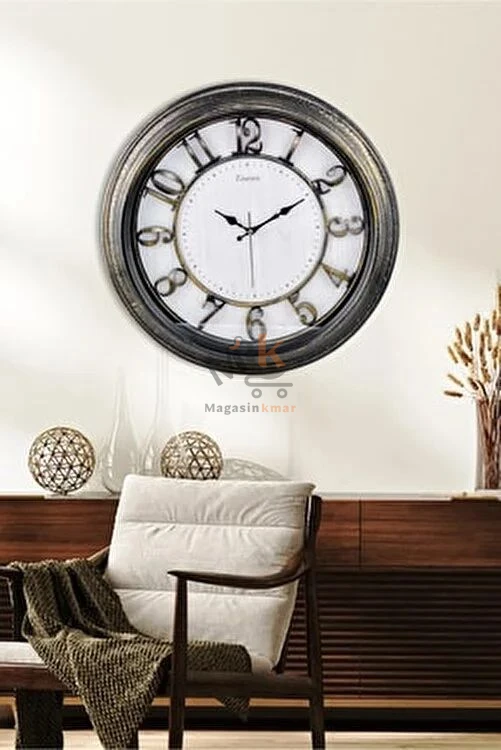 Montre murale en plastique avec motif “Allah” – Design décoratif 28 cm