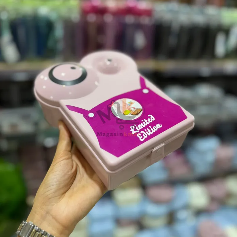 Lunch box en plastique forme yeux 1.2L